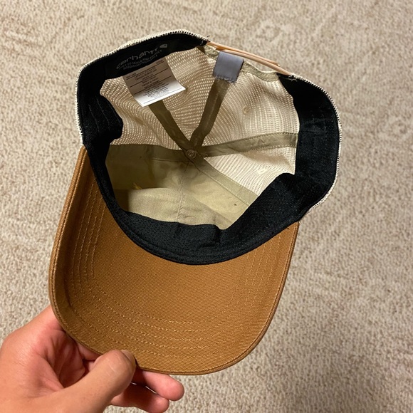 Carhartt Trucker Hat - Brown and Yellow - Picture 3 of 3